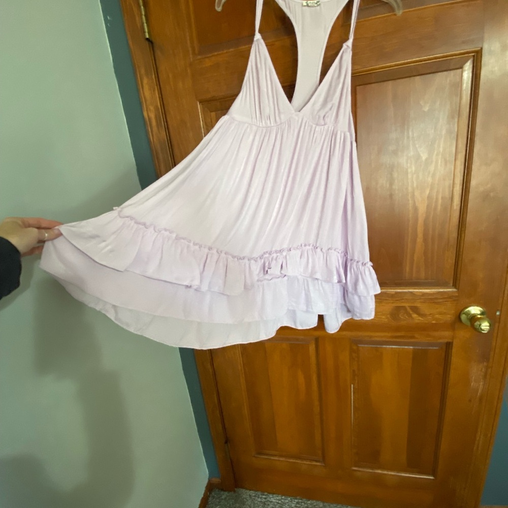 Free People Lavender Sleeveless nightgown - Picture 4 of 7